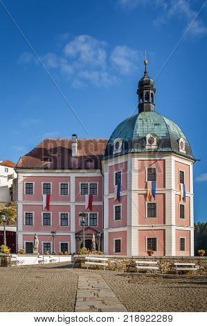 Building of Palace in Becov nad Teplou Czech Republic