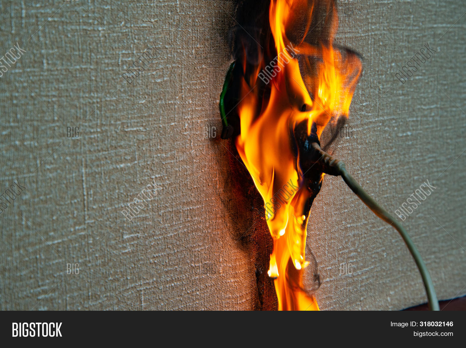 Burning Electrical Image & Photo (Free Trial) Bigstock