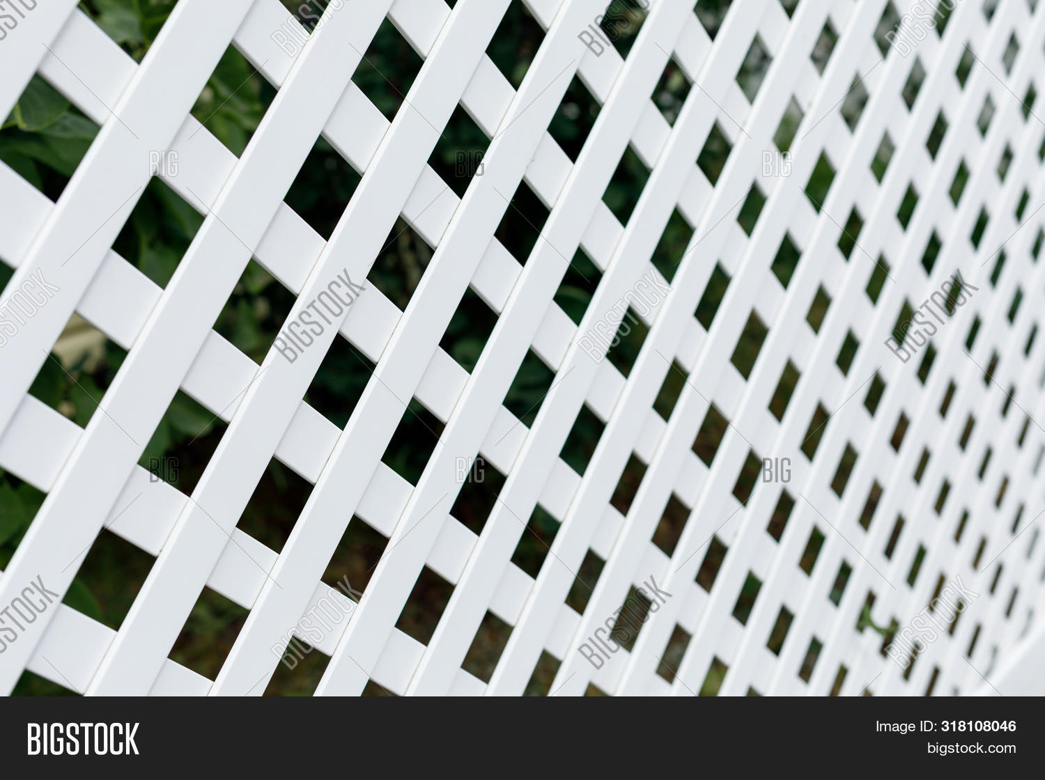 White Plastic Fence Image & Photo (Free Trial) Bigstock