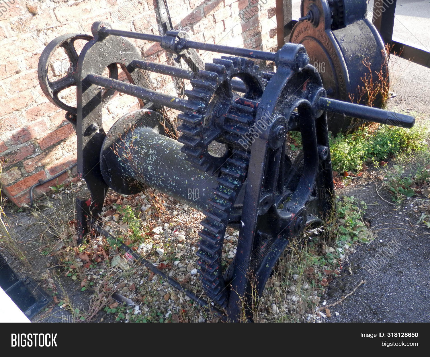 Old Winch Gear Canal Image & Photo (Free Trial) Bigstock