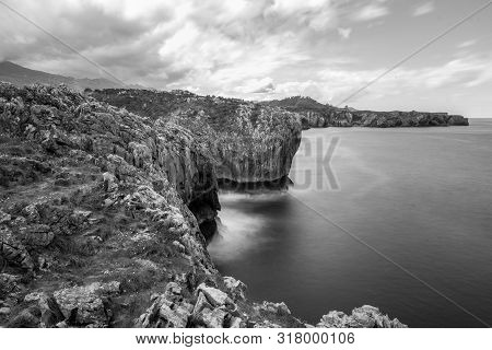Bufones De Arenillas In The Cost Of Asturias, North Of Spain