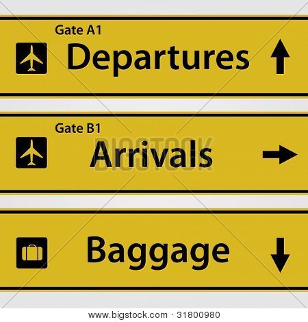 Sinais de Aeroporto