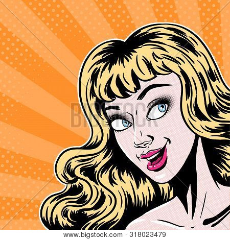 Comic Style Beautiful Vector Photo Free Trial Bigstock