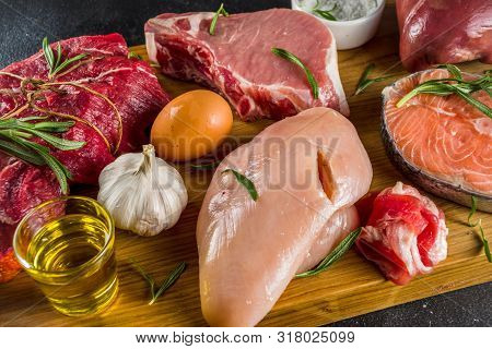 Carnivore Protein Diet Background