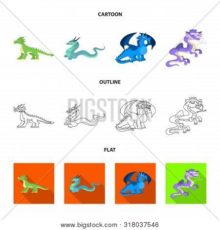 Vector Illustration Of Legend And Halloween Icon. Set Of Legend And History Stock Vector Illustratio