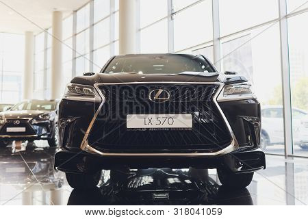 Ufa, Russia - 08.06.2019: Lexus Lx 570 Sub Urban Vehicle.