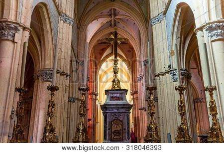 Church Of Souvigny, Allier, France