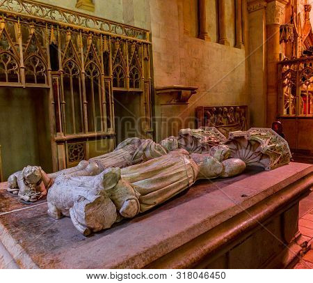Church Of Souvigny, Allier, France