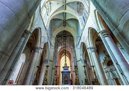 Church Of Souvigny, Allier, France