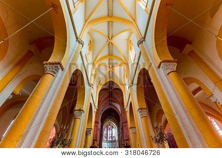 Church Of Souvigny, Allier, France
