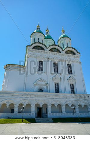 Assumption Cathedral In The Astrakhan Kremlin. Astrakhan. Russia