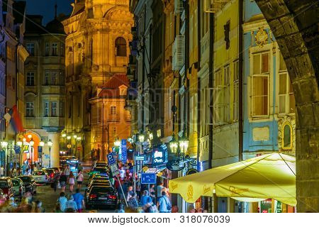 Historic Architecture Of Downtown Prague, Czech Republic