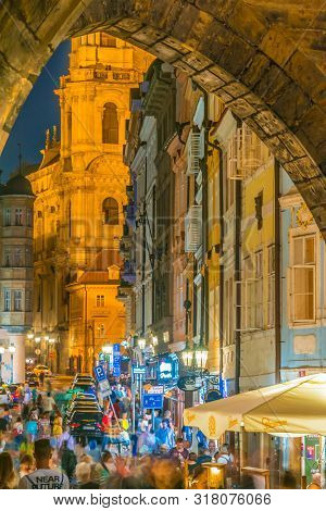 Historic Architecture Of Downtown Prague, Czech Republic
