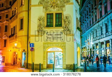 Historic Architecture Of Downtown Prague, Czech Republic
