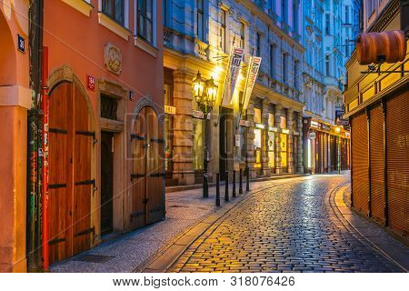 Historic Architecture Of Downtown Prague, Czech Republic