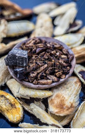 Popular Indian And Asian Mukhwas Or Mouth Freshener I.e. Aam Ki Ghuthli Ka Mukhwas Consisting Of Ghe