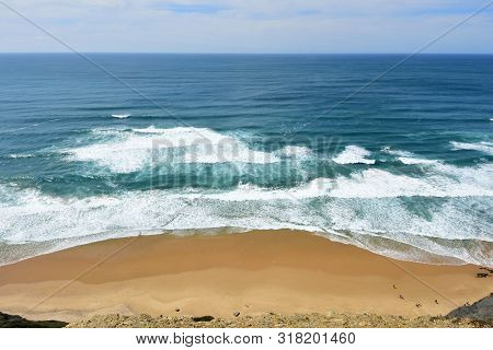 Seascape From The Viewpoint Of Castelejo, (view Of Cordoama Beach), Vila Do Bispo, Algarve, Portugal