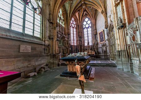 Church Of Souvigny, Allier, France
