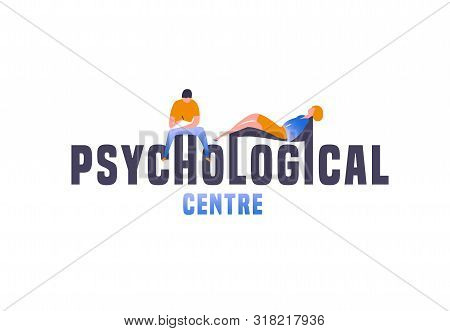 Psychologist, Psychotherapist Centre. Creative Concept Useful For Logotype, Pictogram, Symbol Design