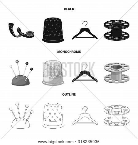 Vector Design Of Craft And Handcraft Symbol. Collection Of Craft And Industry Vector Icon For Stock.