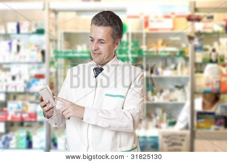 portrét farmaceut