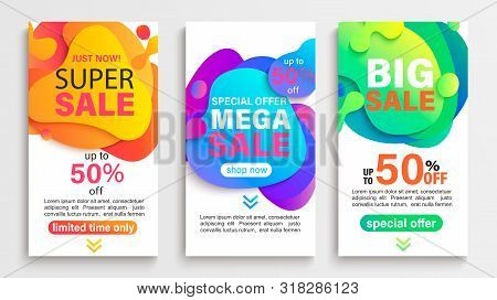 Set Liquid Abstract Vector Photo Free Trial Bigstock