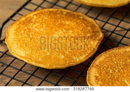 Homemade Corn Meal Johnny Cakes