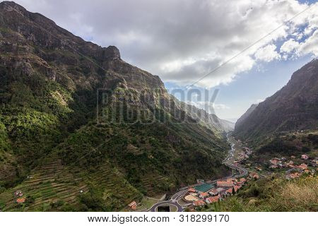Views From Miradouro Da Encumeada In Madeira (portugal)