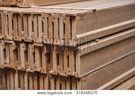 Joinery. Wood Door Manufacturing Process. Stacked Door Architraves. Furniture Manufacture.