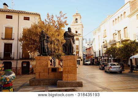 Caravaca, Spain - 17 November 2017 : Caravaca De La Cruz, Pilgrimage Site Near Murcia, In Spain