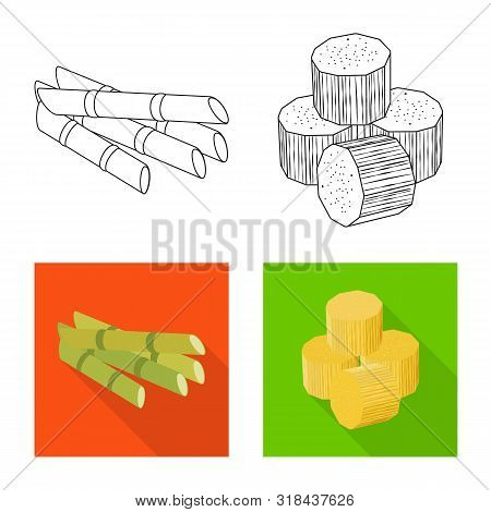 Vector Design Of Farm And Agriculture Sign. Collection Of Farm And Technology Vector Icon For Stock.