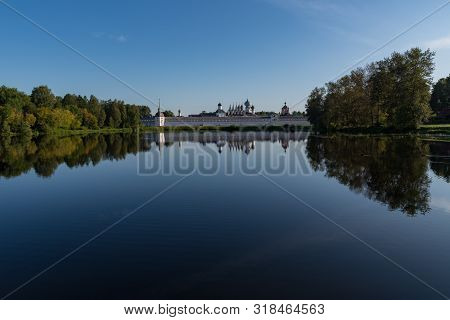 Tikhvin Assumption (bogorodichny Uspensky)  Monastery In Tikhvin. Leningrad Region. Russia