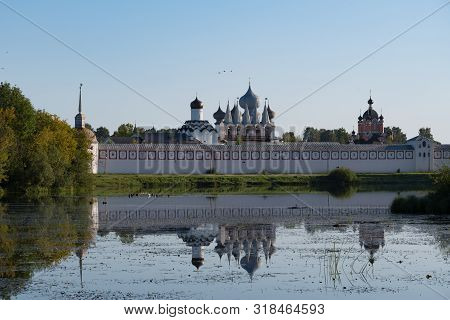 Tikhvin Assumption (bogorodichny Uspensky)  Monastery In Tikhvin. Leningrad Region. Russia
