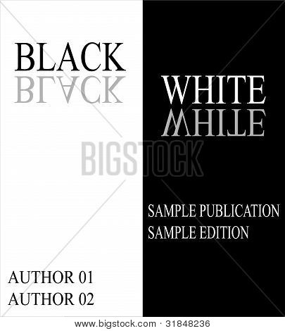 Black And White Cover Page