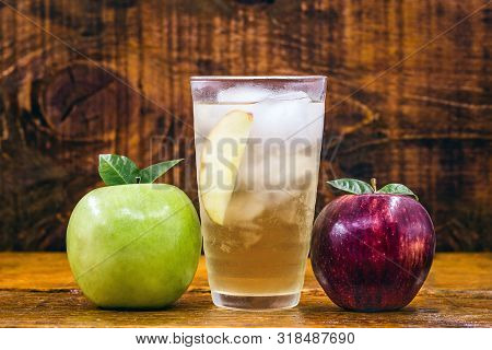 Homemade Apfelsaftschorle Or Gespritzt Apfelsaft In Germany Is A Popular Soda In Switzerland, German