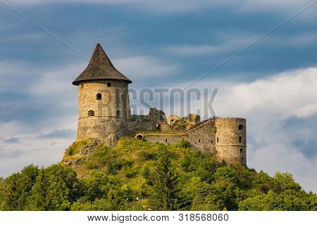 castle Somoska on Slovakia Hungarian border