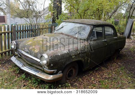 Vitebsk, Belarus - October 12, 2016:old Car Gaz-21 