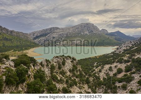 Embassament De Cúber Great Biding Site In The Serra De Tramuntana Mountains Mallorca Spain During A 