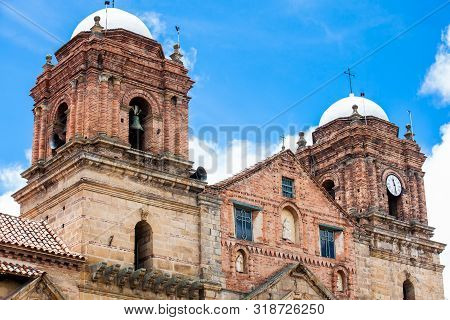 The Historical Basilica Of Our Lady Of Mongui Built Between 1694 And 1760 At The Beautiful Small Tow