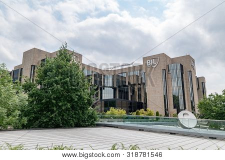 Luxembourg, Luxembourg - June 5, 2019: Office Of Bil Bank.