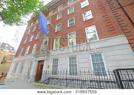 London England - June 4, 2019: European Parliament Liaison Office London Uk