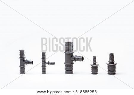 Switch Or Connection Pieces For Water Pipes As Well As Potable Water And Heating