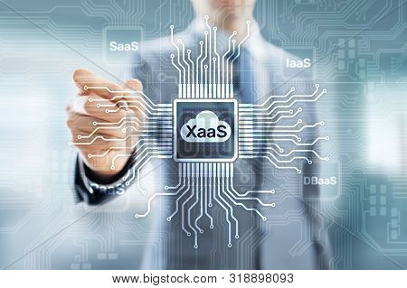 Xaas Paas Saas Iaas Dbaas Infrasstructure Service Data Base Platform Development Solution For Busine