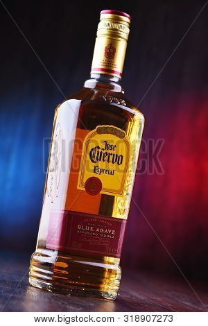 Bottle Of  Tequila Jose Cuervo