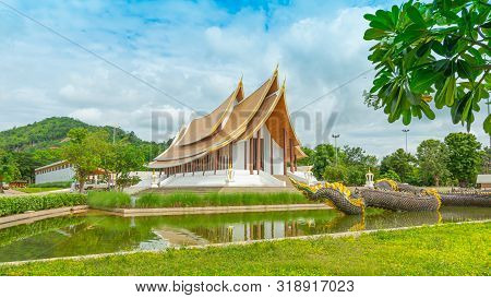 Wat Dhammayan, A Buddhist Temple In Phetchabun Province, Thailand.
