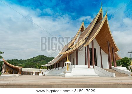 Wat Dhammayan, A Buddhist Temple In Phetchabun Province, Thailand.