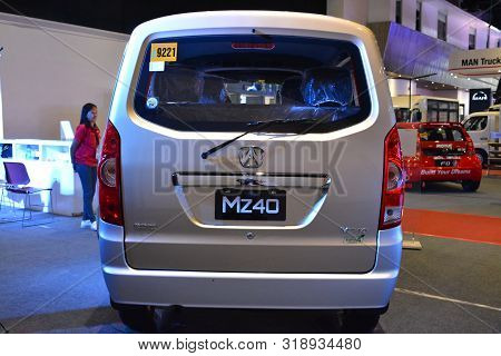 Pasay, Ph - Aug. 17: Baic Mz40 Van On August 17, 2018 At Transport And Logistics In World Trade Cent