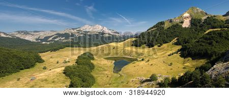 Orlovacko Lake In Sutjeska National Park Bosnia And Herzegovina