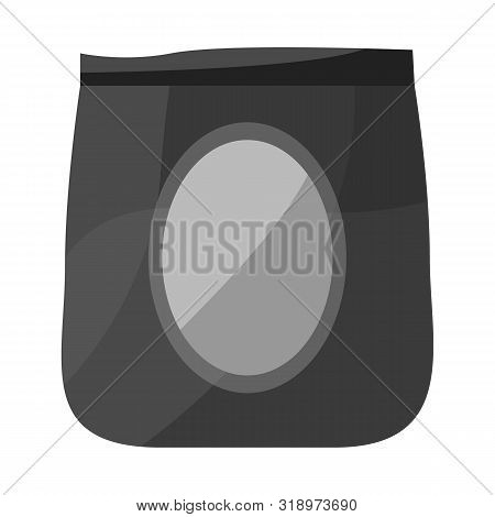 Vector Design Of Package And Food Symbol. Set Of Package And Box Stock Vector Illustration.