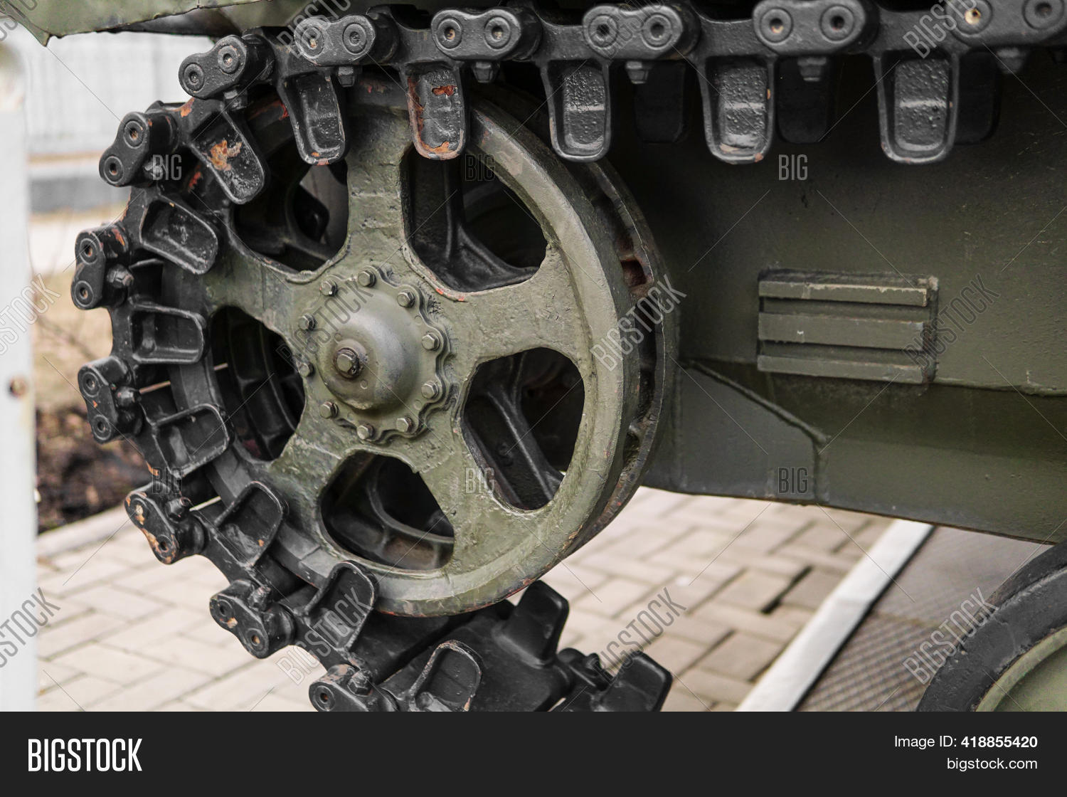 Tank Tracks. Tank Image & Photo (Free Trial) Bigstock